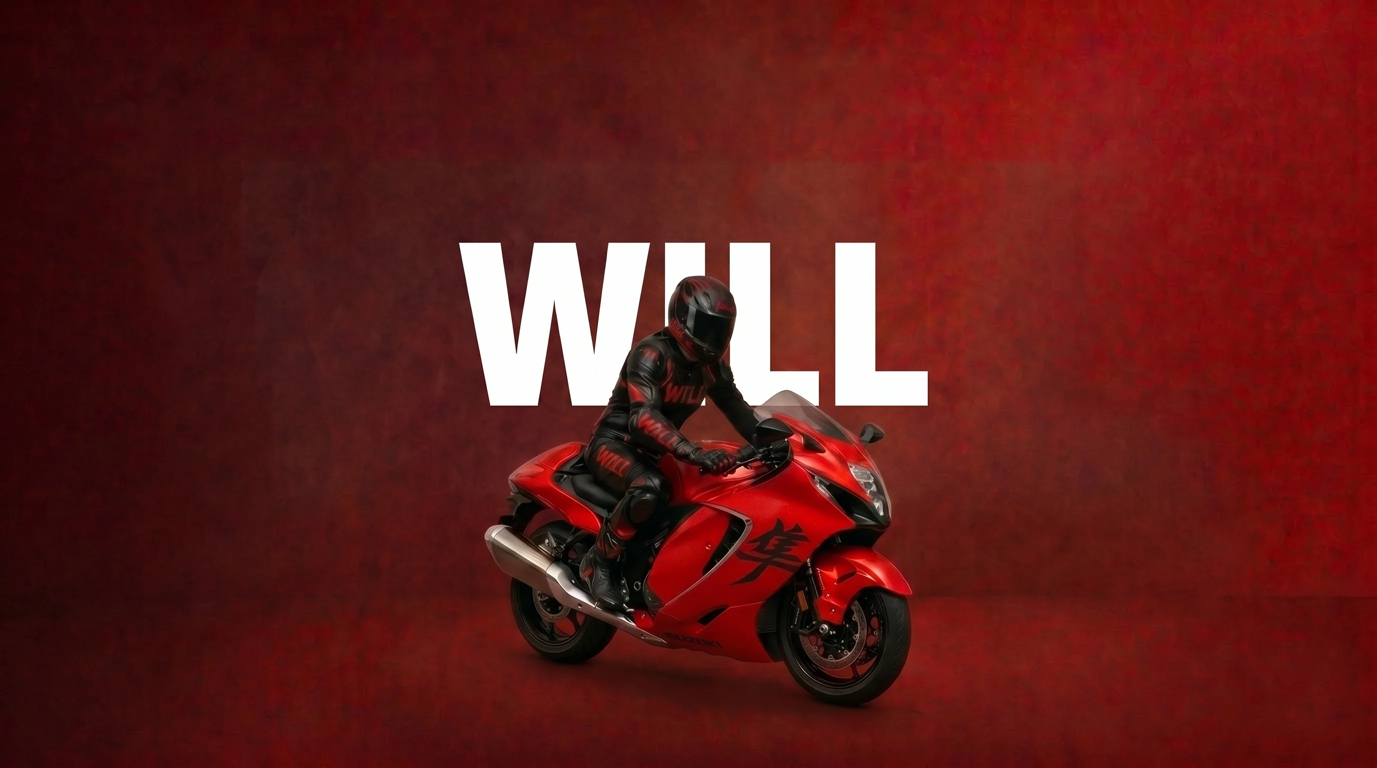 Will Motorsports rider on a red Ducati Panigale V4